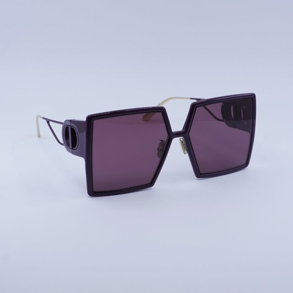 🕶️ New Dior 30MONTAIGNE SU 60D0 Sunglasses - Bordeaux/Gold Frame - Picture 1 of 11
